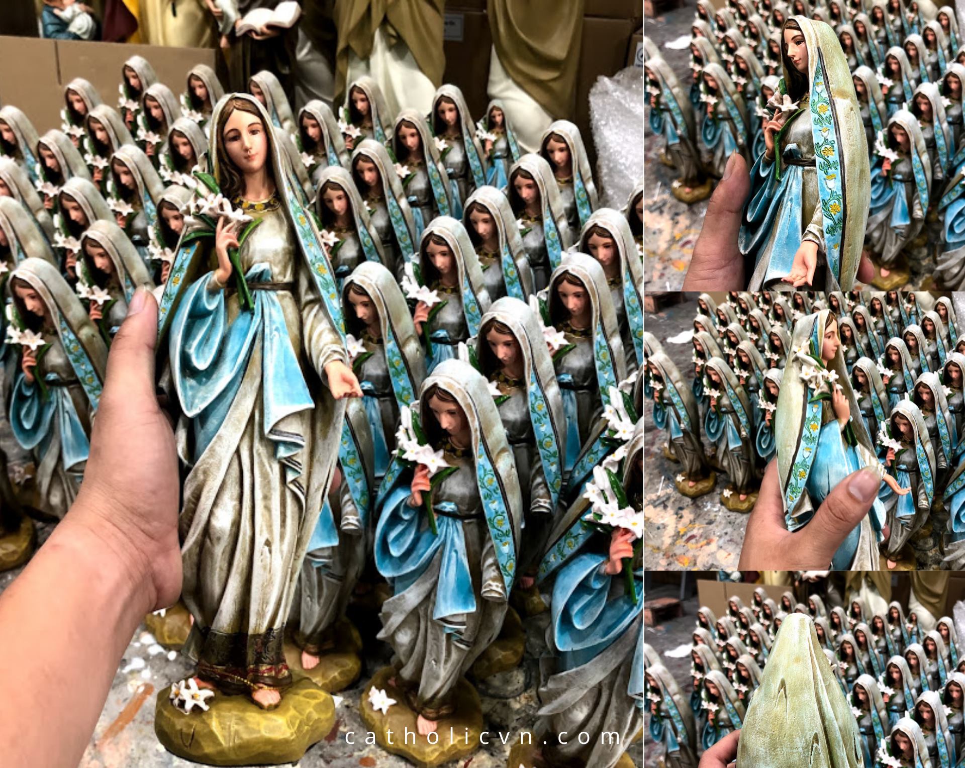 Khuyến mãi Tượng Công Giáo 2021 – Miễn phí tạo mẫu, điêu khắc mẫu mới