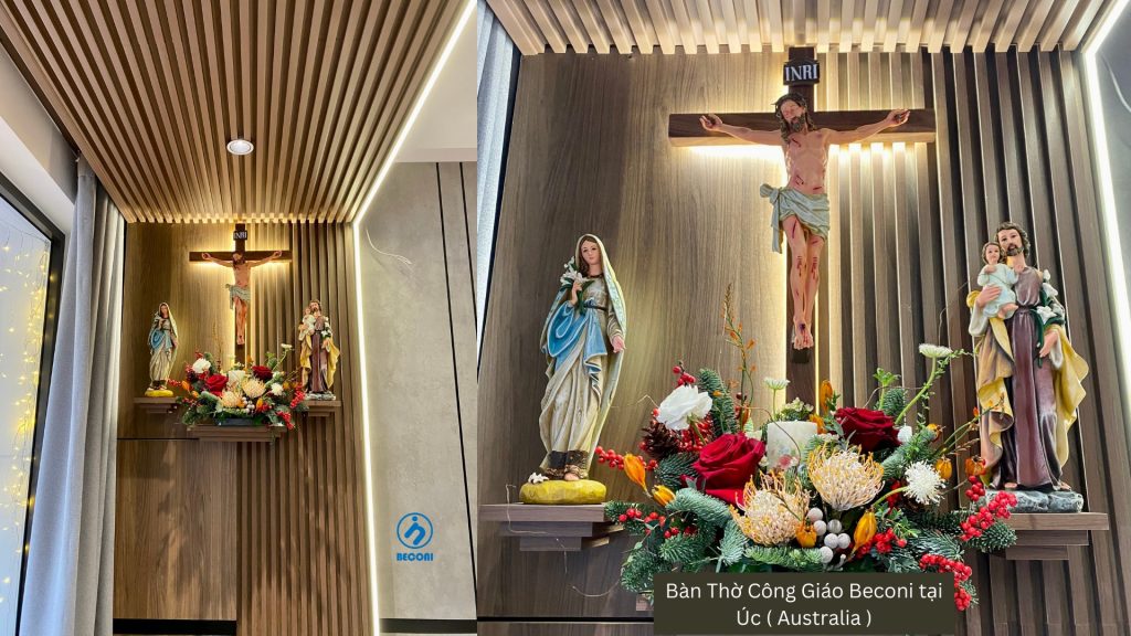 Bàn Thờ Chúa - Tượng Đức Mẹ - Tượng Chúa tại Đài Loan