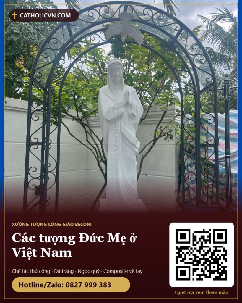 Các tượng Đức Mẹ ở Việt Nam và những linh địa bà con hay hành hương