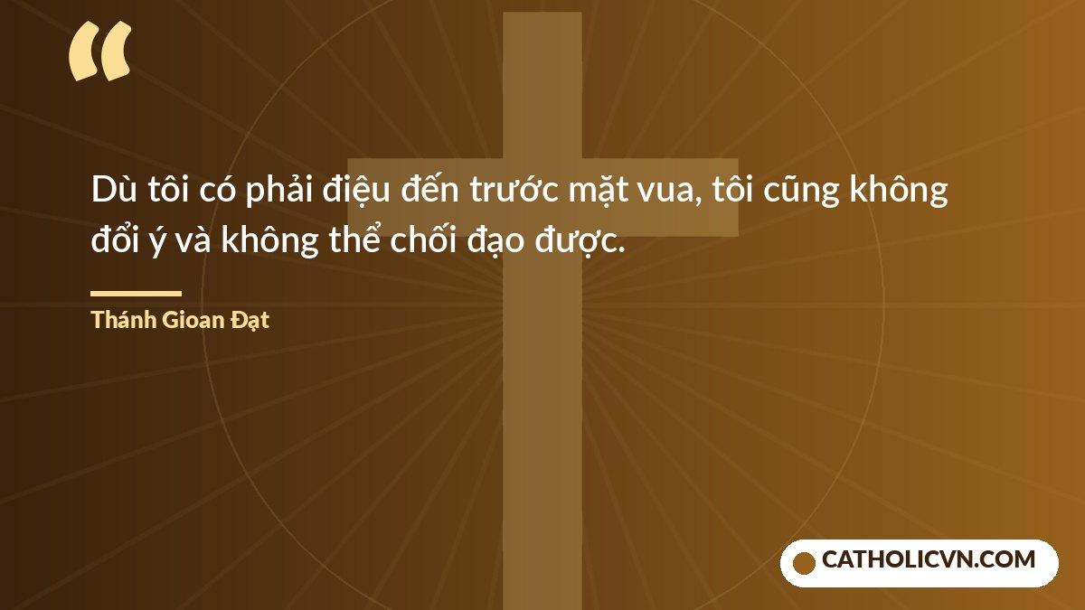 Lời tuyên xưng đức tin của Thánh Gioan Đạt