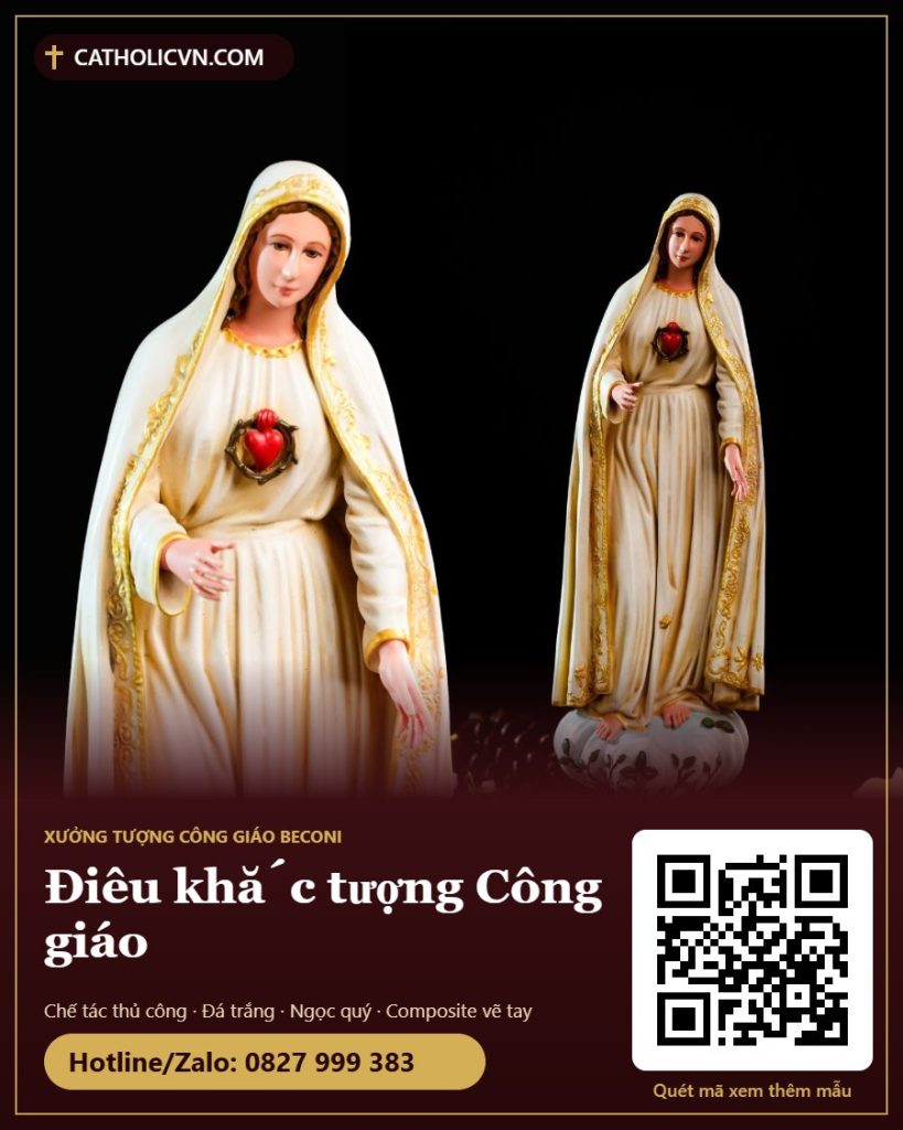 Điêu khắc tượng Công giáo: quy trình từ phác thảo đến làm phép