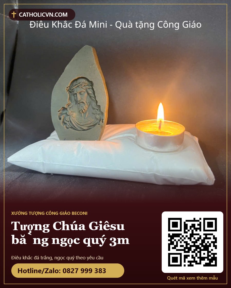 Tượng Chúa Giêsu bằng ngọc quý cao 3m: những điều xưởng nói thật