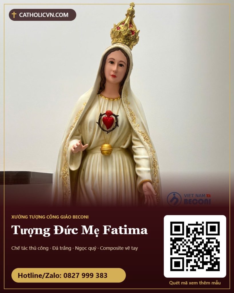 Tượng Đức Mẹ Fatima: ý nghĩa, cách nhận biết và chọn mẫu cho gia đình