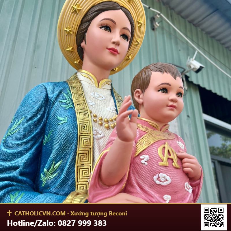 Tượng Đức Mẹ La Vang - hình 3 - Beconi