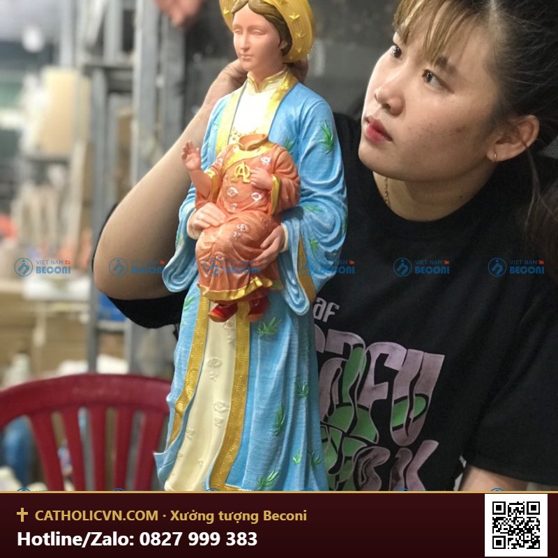 Tượng Đức Mẹ La Vang - hình 7 - Beconi
