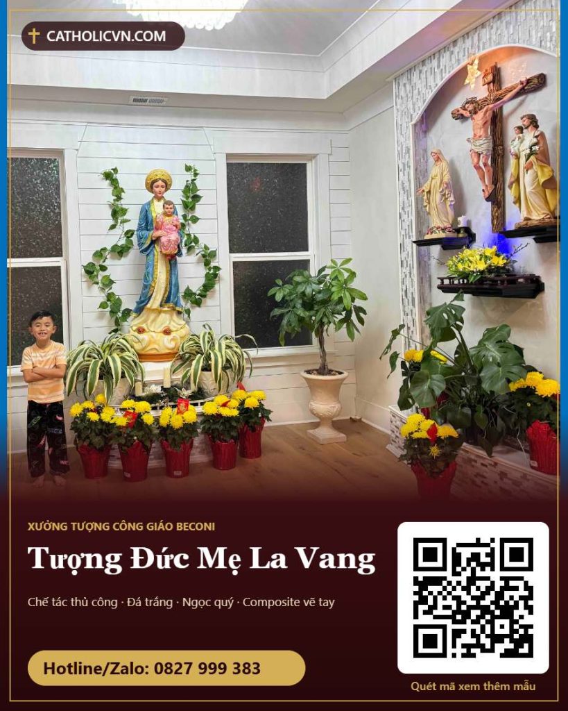 Tượng Đức Mẹ La Vang: câu chuyện năm 1798 và hình ảnh Mẹ Việt Nam