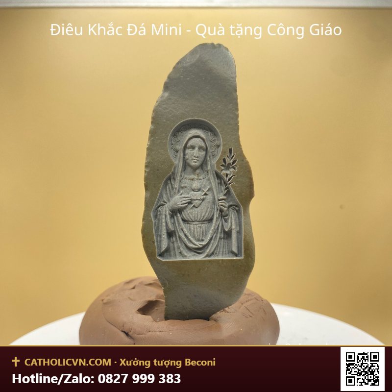 Tượng Đức Mẹ Mân Côi - hình 1 - Beconi