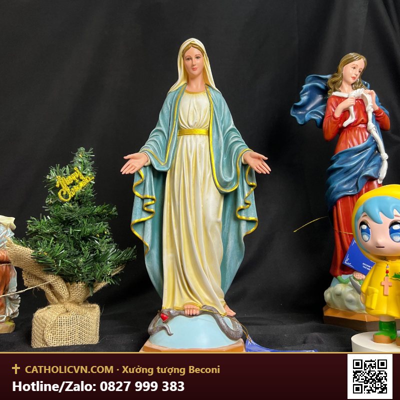 Tượng Đức Mẹ Maria - hình 4 - Beconi
